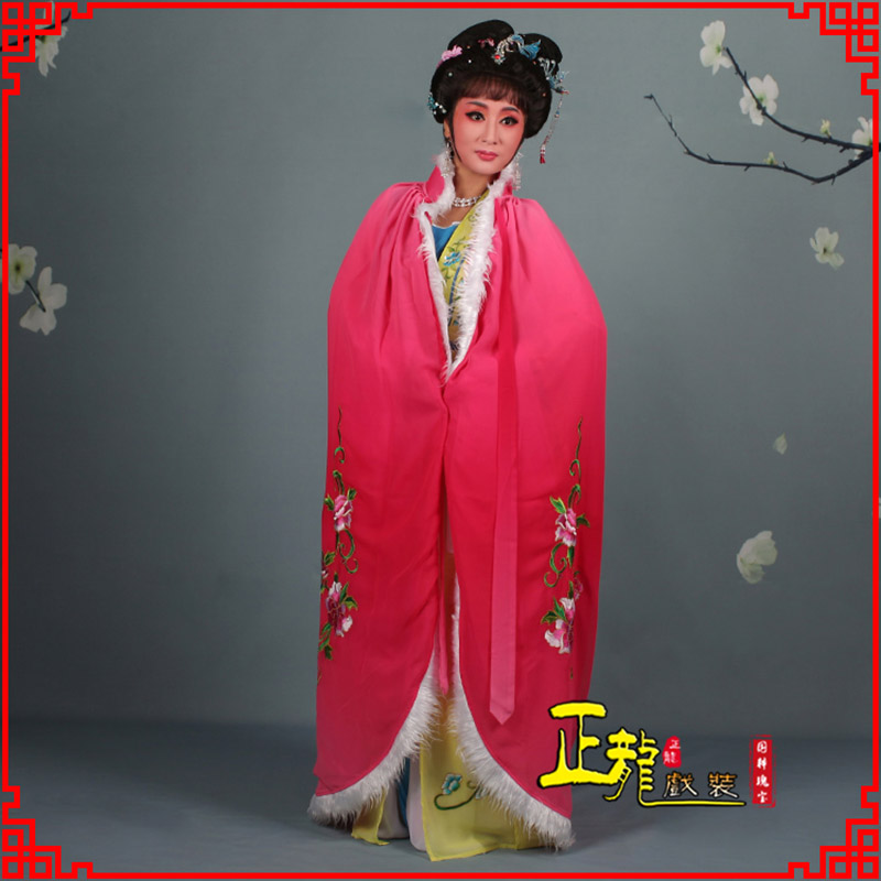 且末小花旦绣花斗篷 花旦披风