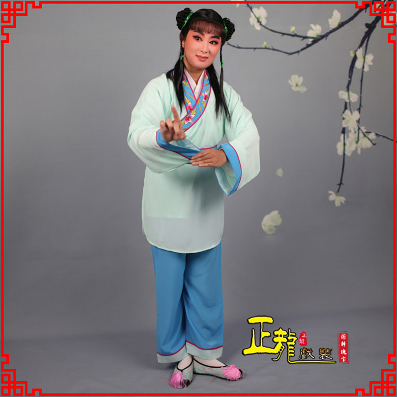 且末歌仔戏童生小孩影视银心四九服 书童衣