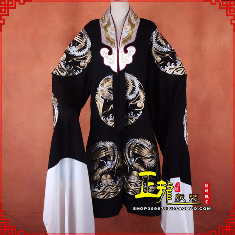 且末二进宫服装国太女披 全金团凤凤披