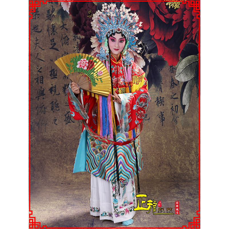 且末凤袍杨贵妃贵妃醉酒 软绉团凤女蟒